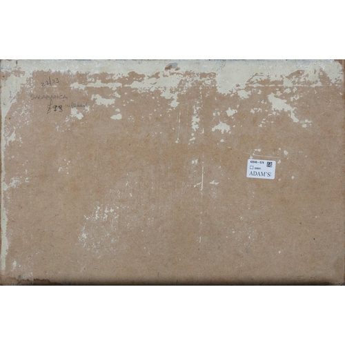 220 - Fergus O'Ryan RHA (1910-1989) Salamanca Oil on board, 31 x 46.7cm Signed; inscribed verso