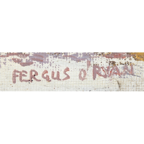 223 - Fergus O'Ryan RHA (1910-1989) Near Carna, Connemara Oil on board, 40 x 60.4cm Signed; inscribed vers... 