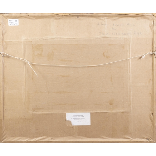 231 - Tom Nisbet RHA (1909-2001)  Autumn, Larch Hill  Watercolour, 27 x 36.5cm  Signed