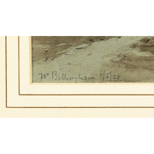 235 - English School (19th Century) Near Billingham Watercolour, 12 x 16cm Signed with monogram, dated 192... 