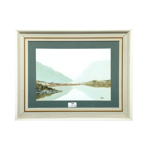 226 - Terence Attridge Williams (20th Century) Lake Reflections Oil on board, 24x34cm Signed