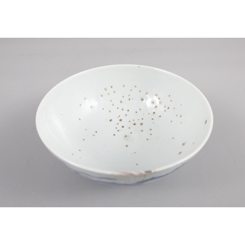 141 - A BLUE AND WHITE DRAGON AND CLOUDS BOWL, CHENGHUA MARKED  20?? ??? ??????  China, 20th century  D.... 