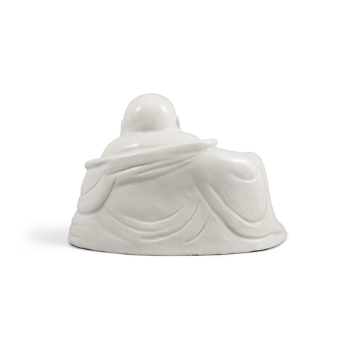 22 - A BLANC DE CHINE FIGURE OF MILEFO  19?? ?????  China, 19th century  H: 13cm