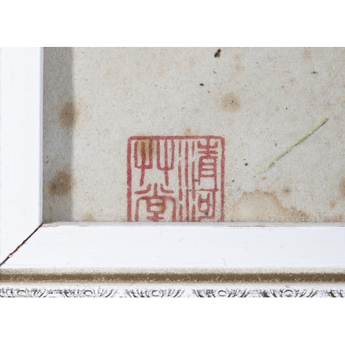 57 - FOUR FRAMED 'BIRDS AND FLOWERS' PRINTS  20?? ??????  China, 20th century.  Size: 68 x 22cm  (4)