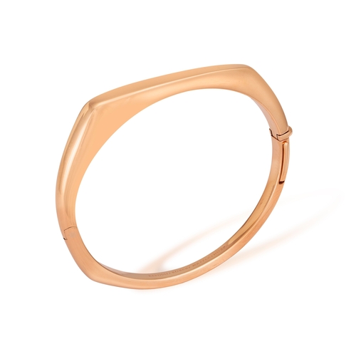 124 - A GOLD 'ROBERT MAPPLETHORPE' BANGLE, DESIGNED BY GAIA REPOSSI, FOR REPOSSI  Limited Edition, discont... 