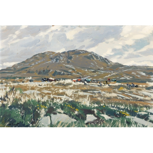 26 - Maurice MacGonigal PRHA (1900-1979)
Tincéirí, Errisbeg Connemara 
Oil on board, 51 x 76cm (20 x 30