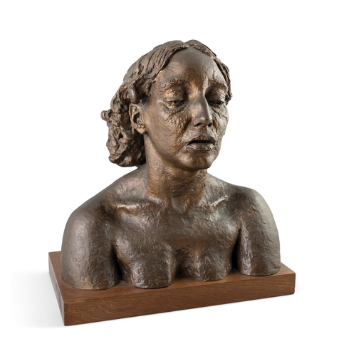 42 - After Jacob Epstein (1880-1959) Bust of Kathleen Bronze, 40 x 25 x 42cm high (15¾ x 9¾ x 16½)
***PLE... 