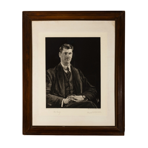 44 - Sir John Lavery RHA RA (1856-1941)  Arthur Griffith and Michael Collins A pair, lithographic prints,... 