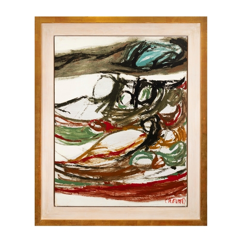 53 - William Crozier (1930-2011) Untitled Oil on board, 91 x 71.5cm (35¾ x 28'') Signed     William Crozi... 