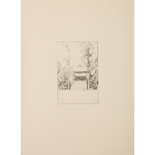 32 - Hector McDonnell RUA (b.1947) Portfolio of Etchings (15)  Signed and inscribed