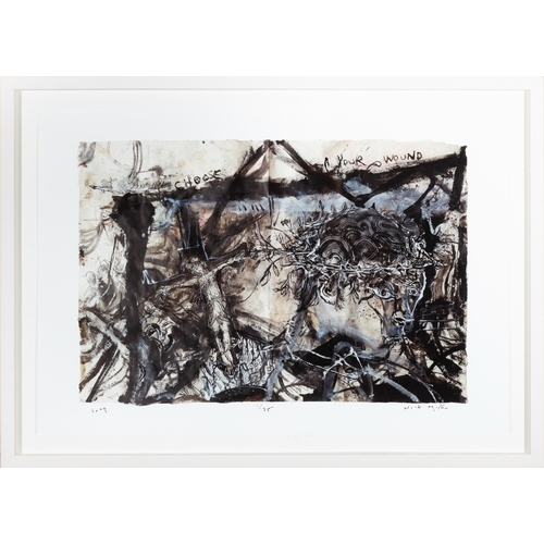 55 - Nick Miller (b. 1962) Choose your wound Print, 33 x 48 cm (paper size) Signed, dated 2009 and number... 