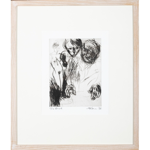 56 - Michael Kane (b.1935) Herod Drypoint, 23 x 17.5cm Signed, dated (19)'98, numbered and inscribed