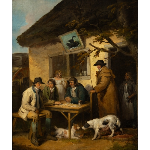 351A - AFTER JAMES WARD RA (1769 - 1859), 19TH CENTURY The Peasant's Sunday Dinner; Domines Outside the Bla... 