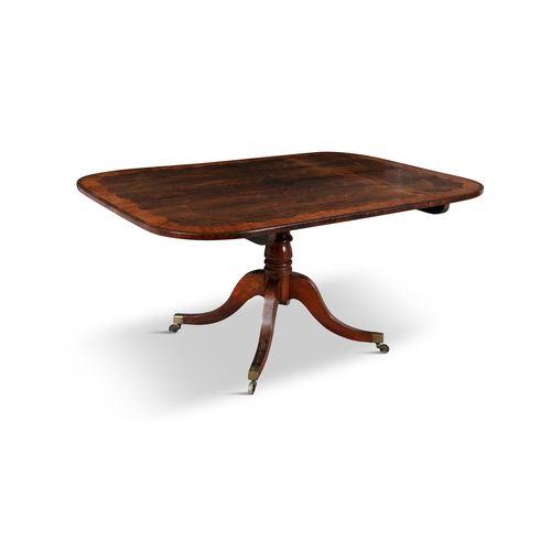 544 - ***PLEASE NOTE DIMENSIONS SHOULD READ '74CM HIGH, 149CM WIDE, 113CM DEEP'***
A GEORGE III ROSEWOOD A... 