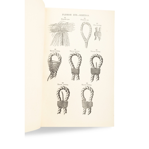 177 - NARES, GEORGE STRONG (1831 - 1915)  Seamanship: including names of principal parts of a ship, Portsm... 