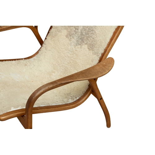 101 - YNGVE EKSTROM (1913 - 1988)  The 'Lamino Chair' by Yngve Ekström for Swedese. c.1960. 70 x 78 x 101c... 