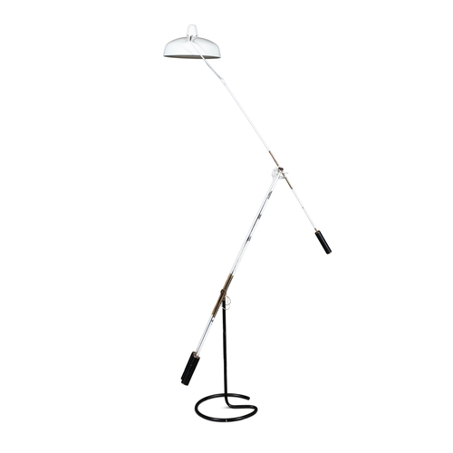 103 - ARREDOLUCE  A counter-balance floor light by Arredoluce. With maker’s stamp. Italy, c.1960. 230cm(h)