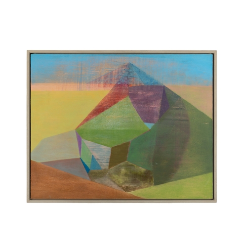 127 - TOM CLIMENT  Heracleoin Oil on board, 61 x 76cm Signed verso