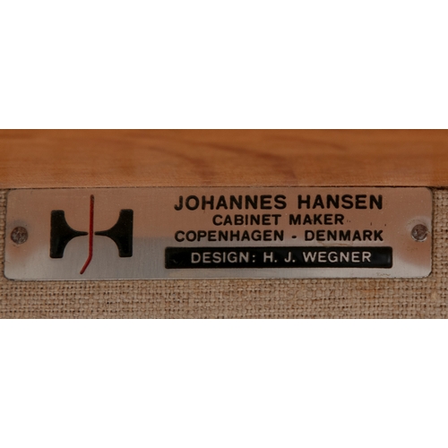 151 - HANS WEGNER  An oak carver by Hans Wegner for Johannes Andersen. With maker's label. Denmark, c.1960... 