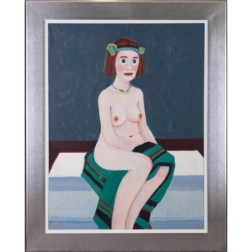 174 - JACK DONOVAN (1935 - 2014)  Female Nude Oil on canvas, 101 x 76cm Signed and dated (19)’99