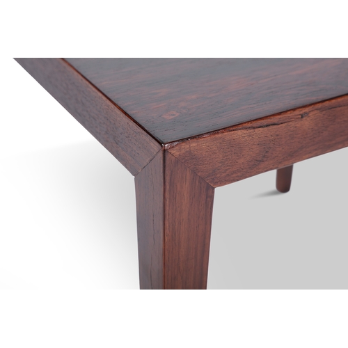 181 - SEVERIN HANSEN  A rosewood side table by Severin Hansen. Denmark, c.1960. 55 x 55 x 50cm(h)