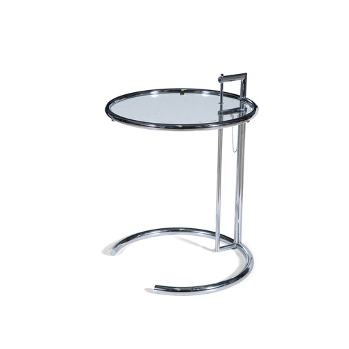 67 - EILEEN GRAY (1878 - 1976)  A pair of adjustable E1027 side tables by Eileen Gray for Classicon. With... 