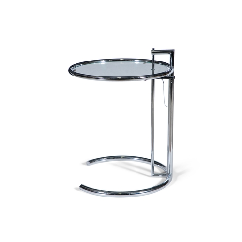 67 - EILEEN GRAY (1878 - 1976)  A pair of adjustable E1027 side tables by Eileen Gray for Classicon. With... 