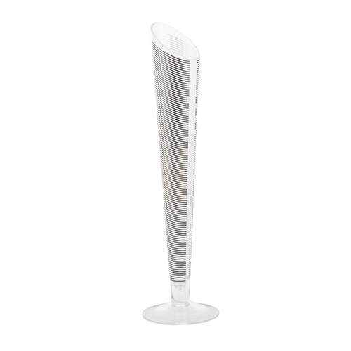 72 - DEFNE KOZ  A glass vase by Dafne Koz for Egizia in association with Sottsass. c.1998. 32cm(h)