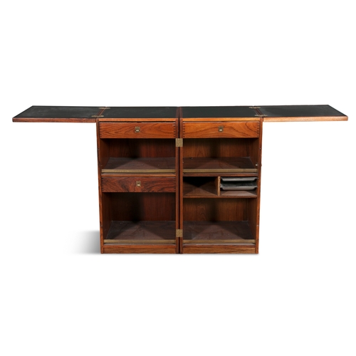 85 - DRINKS CABINET  A rosewood drink's cabinet/bar with fitted interior. Denmark, c.1950. 60 x 45 x 90cm... 