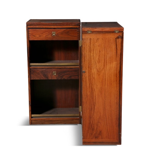 85 - DRINKS CABINET  A rosewood drink's cabinet/bar with fitted interior. Denmark, c.1950. 60 x 45 x 90cm... 