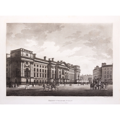 25 - JAMES MALTON (1761-1803) A PICTURESQUE AND DESCRIPTIVE VIEW OF THE CITY OF DUBLIN  In a series of th... 