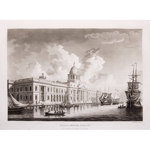 25 - JAMES MALTON (1761-1803) A PICTURESQUE AND DESCRIPTIVE VIEW OF THE CITY OF DUBLIN  In a series of th... 