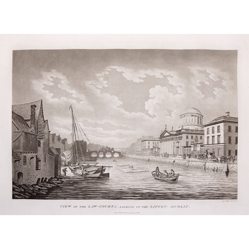25 - JAMES MALTON (1761-1803) A PICTURESQUE AND DESCRIPTIVE VIEW OF THE CITY OF DUBLIN  In a series of th... 