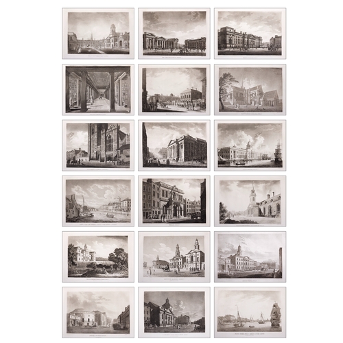 25 - JAMES MALTON (1761-1803) A PICTURESQUE AND DESCRIPTIVE VIEW OF THE CITY OF DUBLIN  In a series of th... 