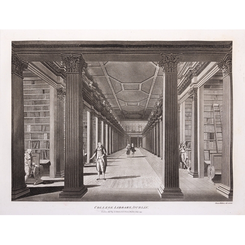 25 - JAMES MALTON (1761-1803) A PICTURESQUE AND DESCRIPTIVE VIEW OF THE CITY OF DUBLIN  In a series of th... 