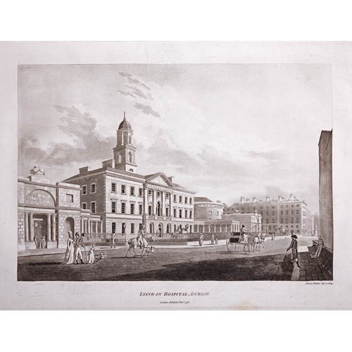 25 - JAMES MALTON (1761-1803) A PICTURESQUE AND DESCRIPTIVE VIEW OF THE CITY OF DUBLIN  In a series of th... 