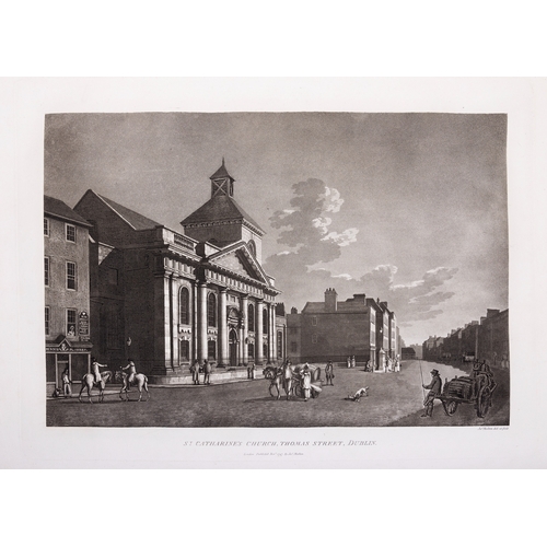 25 - JAMES MALTON (1761-1803) A PICTURESQUE AND DESCRIPTIVE VIEW OF THE CITY OF DUBLIN  In a series of th... 