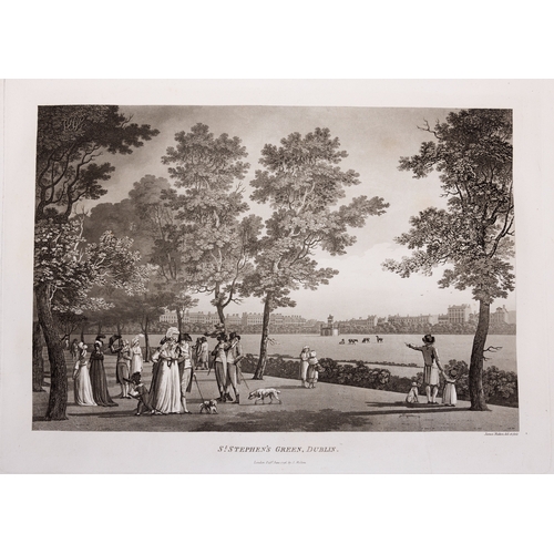 25 - JAMES MALTON (1761-1803) A PICTURESQUE AND DESCRIPTIVE VIEW OF THE CITY OF DUBLIN  In a series of th... 