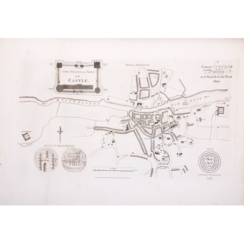 25 - JAMES MALTON (1761-1803) A PICTURESQUE AND DESCRIPTIVE VIEW OF THE CITY OF DUBLIN  In a series of th... 
