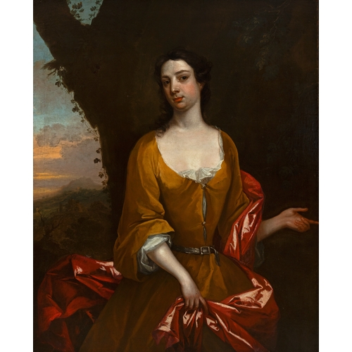 43 - CHARLES JERVAS (C. 1675-1739)  Portrait of Thomas Carter (c. 1682-1763) and his wife Mary, née Claxt... 