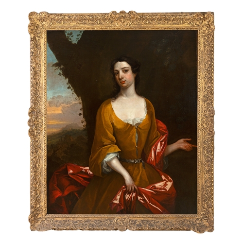 43 - CHARLES JERVAS (C. 1675-1739)  Portrait of Thomas Carter (c. 1682-1763) and his wife Mary, née Claxt... 