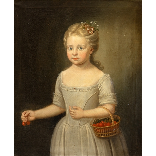 51 - IRISH SCHOOL 18TH CENTURY  Three-Quarter Length Portrait of Mary Anne Williams  Oil on canvas, 76 x ... 