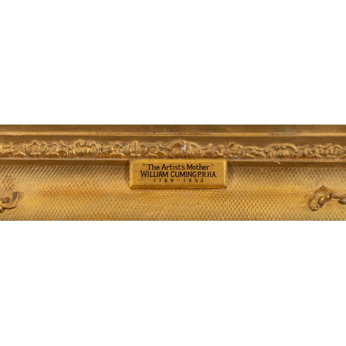 54 - WILLIAM CUMING PRHA (1769 - 1852)  A Pair, Half Length Portraits of the Artist's Parents  Oil on can... 