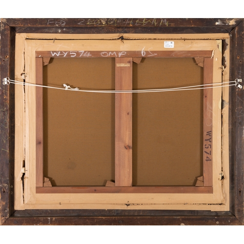 63 - JERMIAH HODGES MULCAHY ARHA (1804-1889)  A classical landscape composition  Oil on canvas, 64 x 77cm... 