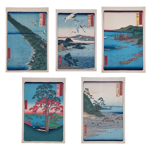 6 - UTAGAWA HIROSHIGE (1797–1858) A Rare Complete Series of Famous Places in the Sixty-Odd Provinces [of... 