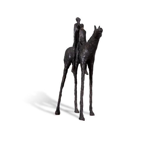 17 - Rowan Gillespie (b.1953)  Looking at Orion Bronze, 22 x 30cm(h) (8½ x 11¾'') Numbered 5/9 Signed and... 