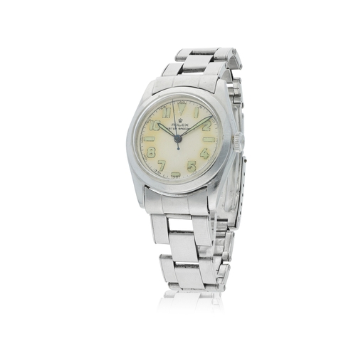 68 - ROLEX  REF. 4220, OYSTER SPEEDKING  A stainless steel, manual winding center-seconds wristwatch  Yea... 