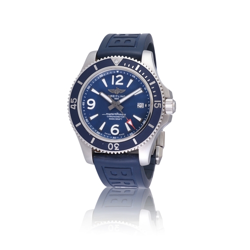 71 - BREITLING  BREITLING, REF. A17366, SUPEROCEAN 42  A stainless steel self-winding, waterproof, diver’... 