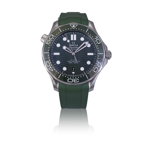 74 - OMEGA  REF. 210.30.42.20.10.001, SEAMASTER, GREEN  A stainless steel diver’s watch with date  Year :... 