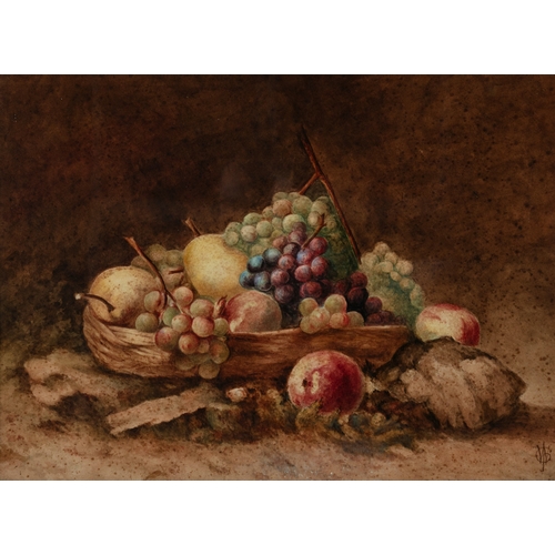 182 - A PAIR OF STILL LIFES  Watercolours, 43.5cm(h) x 62cm(w) Monogrammed J.W.G